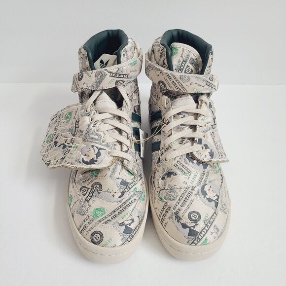 NEW Adidas X Jeremy Scott Forum Wings 1.0 Money Shoes Q46154 Size 11 - Picture 2 of 8